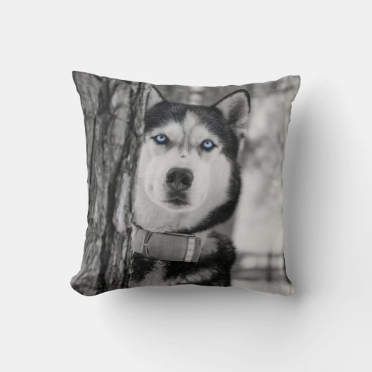 Coussin Mes yeux bleus de bébé (Recto)