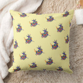 Coussin Mésange Mésange Enfants Jaune Pâle (Couverture)