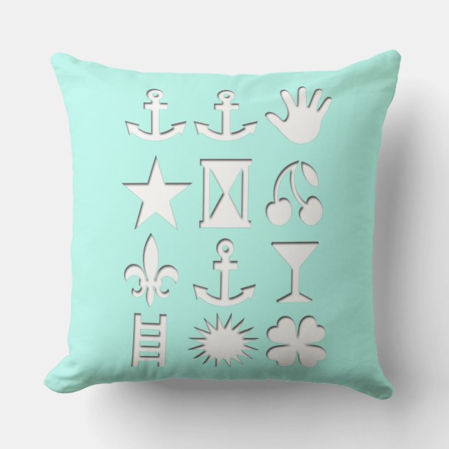 Coussin Message codé ? -Coussin (Recto)