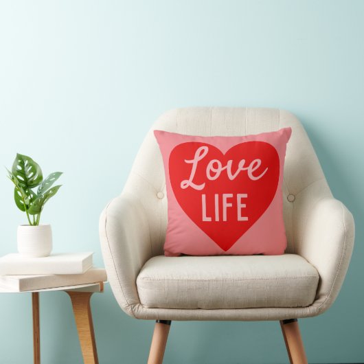 Coussin Message d'amour (Chaise)
