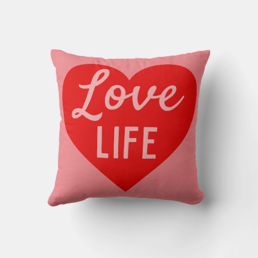 Coussin Message d'amour (Verso)