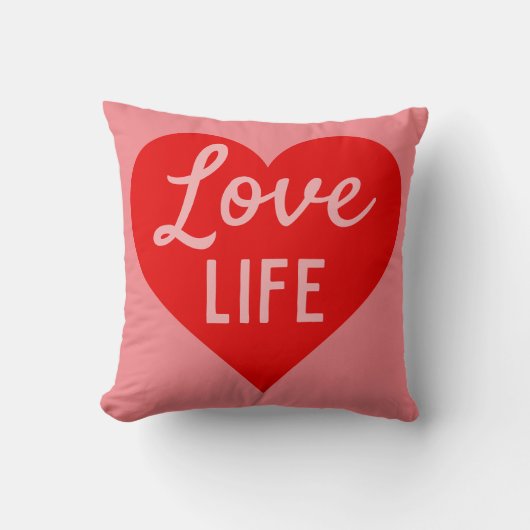 Coussin Message d'amour (Recto)