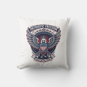 Coussin Metal Ailes Patriotiques Musique Patriotique Rock 