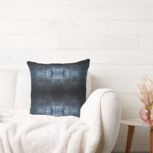 Coussin Métal Industriel Abstrait Grunge