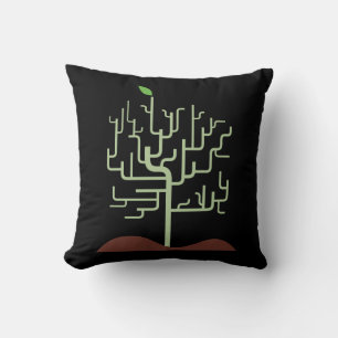 Coussin Métamorphose symbolique Conception de croissance