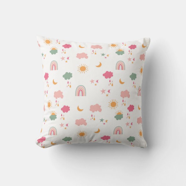 Coussin Météo Whimsical délice (Recto)