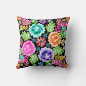 Coussin mexicain de broderie Mis XV Recuerdo 16" (Verso)