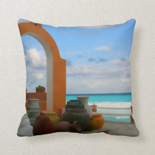Coussin mexicain de côté de mer