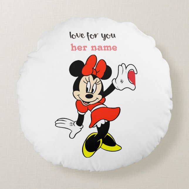 coussin mickey et mini souris (Devant)