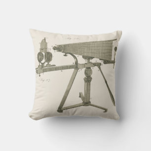 Coussin Microscope du XVIIIe siècle Antique Science INSTRU