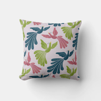 Coussin Mid-Century Modern Firebirds