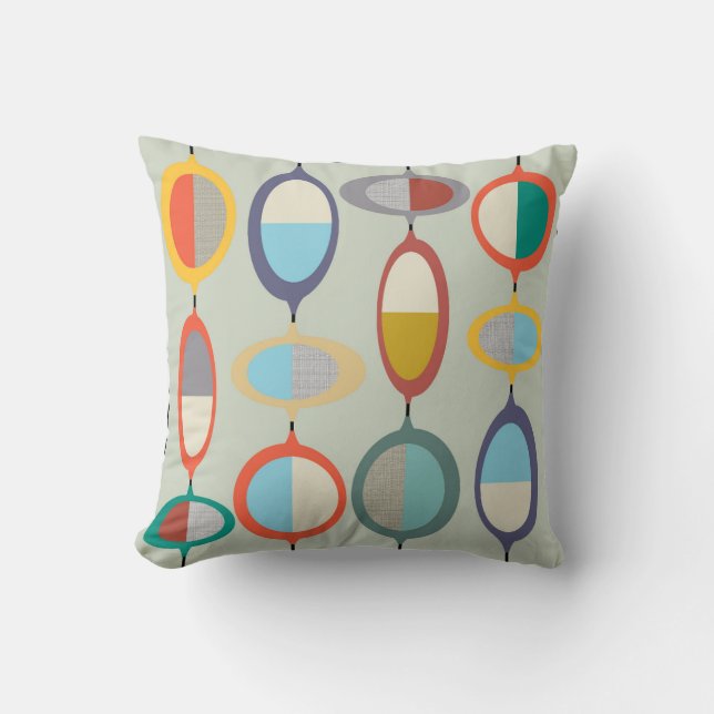 Coussin Mid-Century Modern No. 6 (Recto)