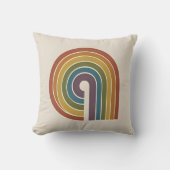 Coussin Mid-Century Modern Pride Écharpe Carrée (Recto)