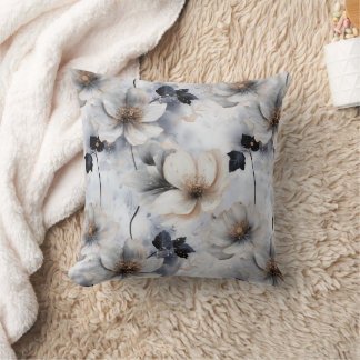Coussin Midnight Bloom Floral Duvet Cover – Elegant