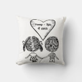 coussin mignon à couple (Recto)