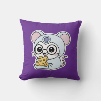 Coussin Mignon adorable petit souris adorable