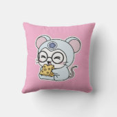 Coussin Mignon adorable petite souris adorable (Verso)