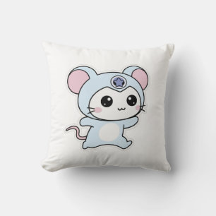 Coussin Mignon adorable petite souris charmante