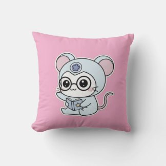 Coussin Mignon adorable petite souris charmante