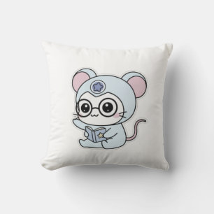 Coussin Mignon adorable petite souris charmante