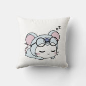 Coussin Mignon adorable petite souris charmante (Verso)