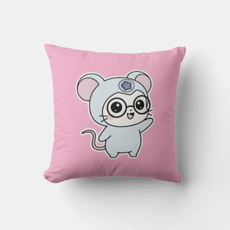 Coussin Mignon adorable petite souris charmante