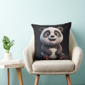 Coussin Mignon bébé panda de dessin animé (Chaise)
