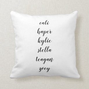Coussin Mignon chic élégant de modèle nommé de