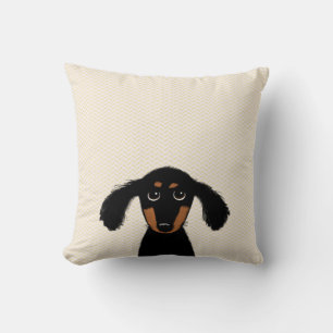 Coussin Mignon chien saucisse de Francfort Doxie chiot