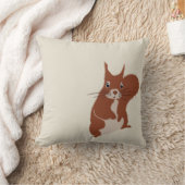 Coussin mignon d'animaux de neige d'hiver (Couverture)