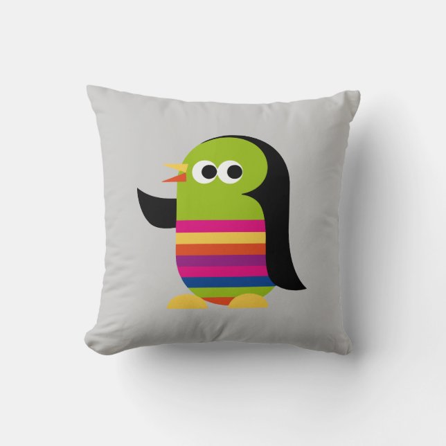 Coussin mignon de l'Antarctique d'oiseau de (Recto)