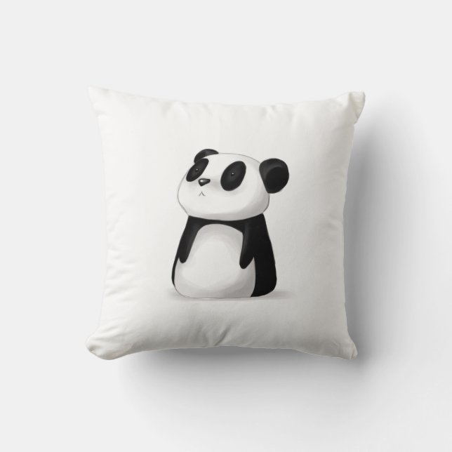 Coussin mignon de panda (Recto)