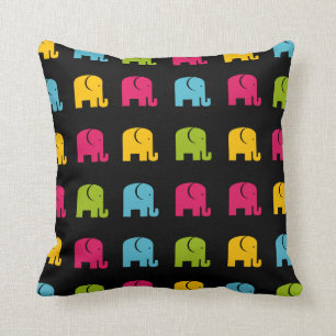 Coussin mignon d'éléphant