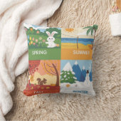 Coussin Mignon & Éducatif Design 4 Saisons (Couverture)