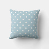 Coussin Mignon Élégant à pois Chatons (Verso)