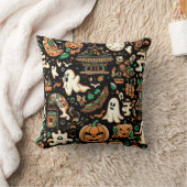 Coussin Mignon Épouvantable Créature Kawaii Citrouille Fan (Couverture)