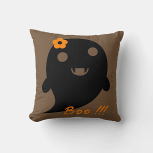Coussin Mignon fantôme d'Halloween