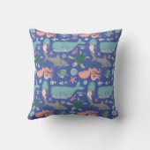 Coussin Mignon Sous Le Motif D'Animaux De Mer (Verso)