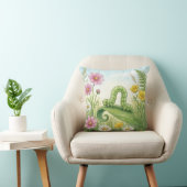 Coussin Mignon ver chenille minuscules insectes  (Chaise)