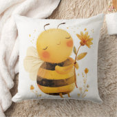 Coussin Mignonne Abeille, Abeille Douillette (Couverture)