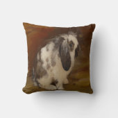 Coussin Mignonne, Baby Lop Earl Rabbit (Recto)
