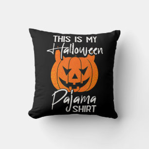 Coussin Mignonne C'Est Mon Costume De Pajama D'Halloween H