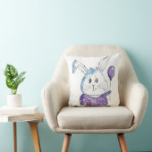 Coussin Mignonne lapin Whimsical Petit (Chaise)