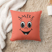 Coussin Mignonne Smile visage & Canard (Couverture)