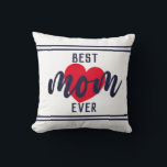 Coussin Mignonne Texte Meilleur Maman Jamais Avec Coeur Je<br><div class="desc">Elegant Mothers day Jetez l'oreiller avec un dicton mignon qui dit "Meilleure maman jamais" avec le coeur, Ce mignon oreiller à lancer est parfait pour votre fille pour la fête des mères et il peut être utilisé toute l'année. ! Un cadeau de fête des mères assez inhabituel... probablement différent de...</div>