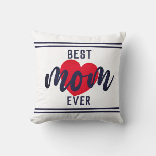 Coussin Mignonne Texte Meilleur Maman Jamais Avec Coeur Je