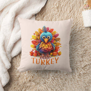 Coussin Mignonne Turquie Thanksgiving