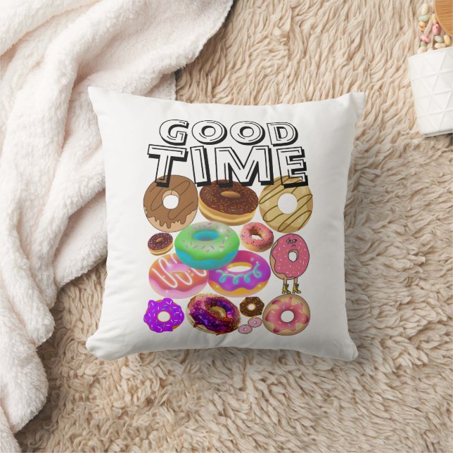 Coussin Mikitiez donut pique-nique amérique pridémonth oly (Couverture)