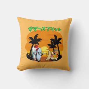 Coussin Mikitiez été windsurf bananasplie glace