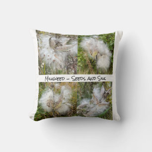 Coussin Milkweed Naturel